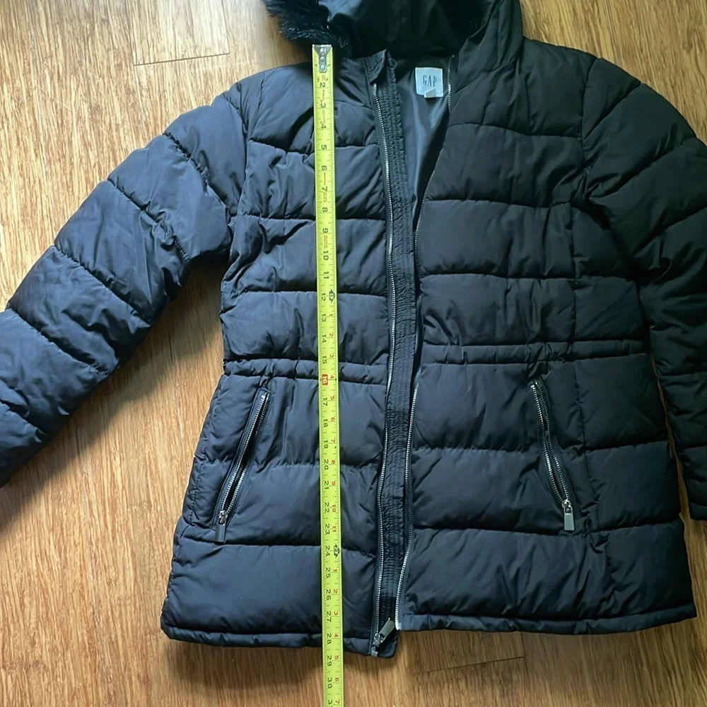 Black GAP Puffy Jacket - Picture 2 of 4